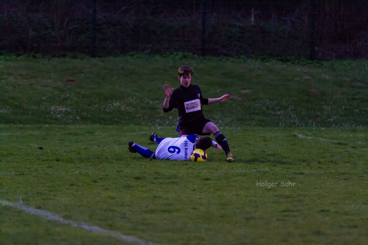 Bild 60 - A-Junioren FSG BraWie 08 - SV Henstedt-Ulzburg : Ergebnis: 2:3